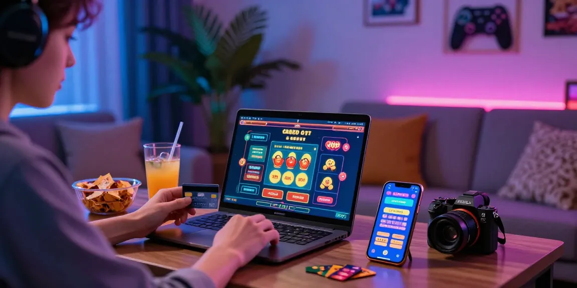Engaging credit card casino experience at home, showcasing https://crownwoods.org.uk/ gaming excitement.
