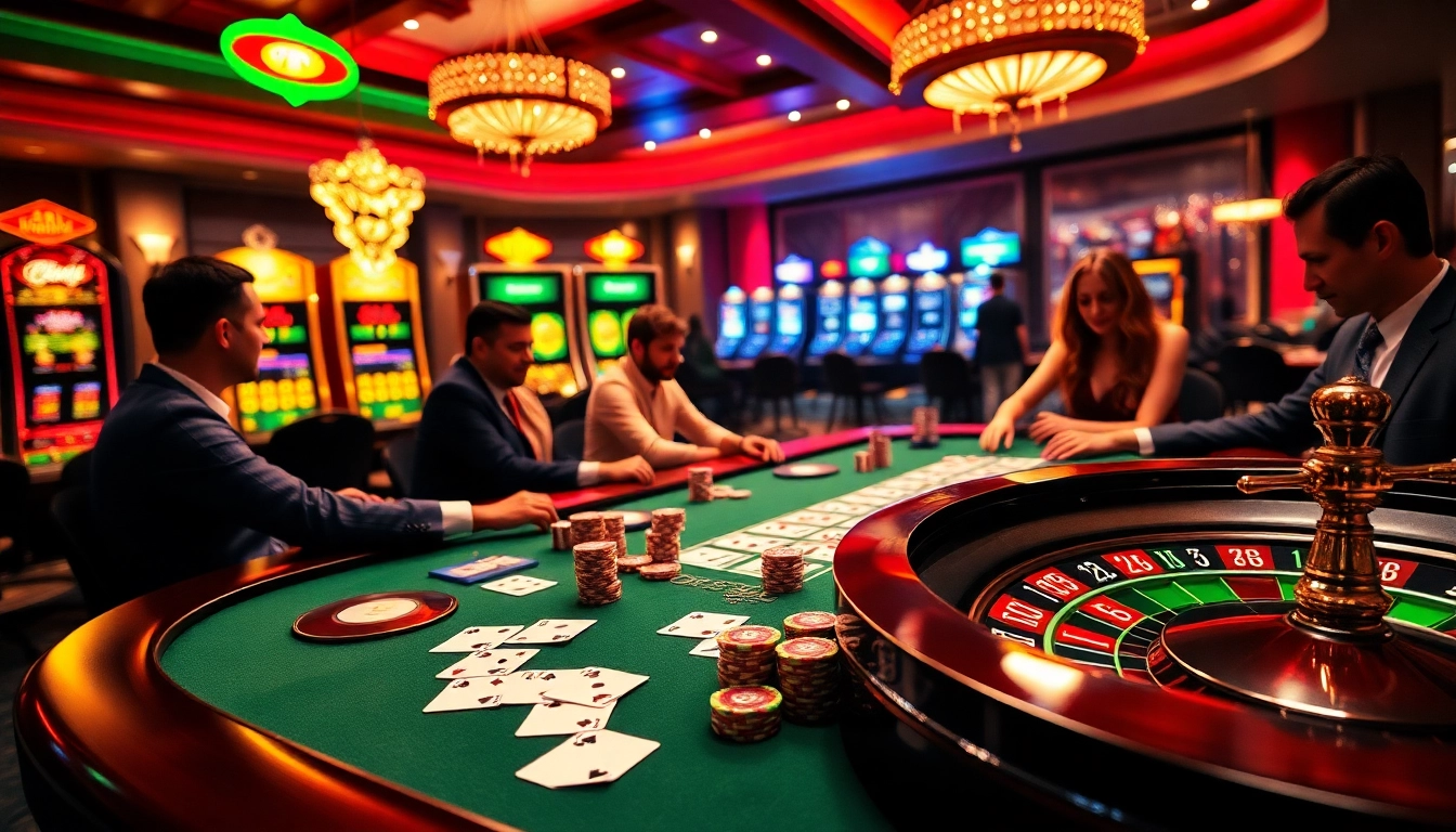 Gamble intelligently at https://f1686s.com/ with an exciting casino table showcasing poker action.