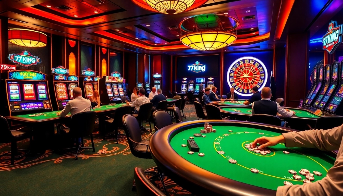 Experience the thrill of winning at 79king's vibrant casino with exciting games.