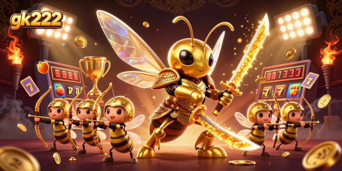 Engage in thrilling slot adventures on gk222 with dynamic 3D visuals and slot imagery.