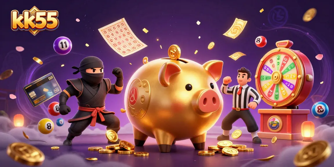Experience thrilling gaming action at kk55 with exciting characters and vivid animations.