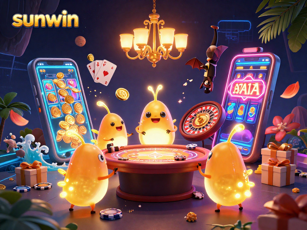 Light up your gaming experience with sunwin's vibrant cave casino scene.