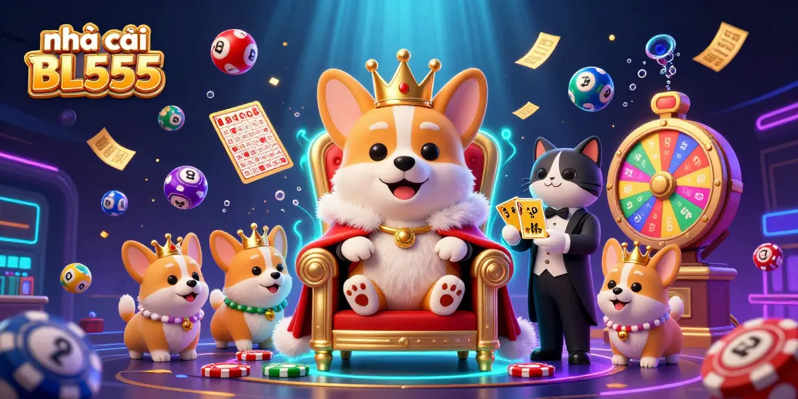 Experience exciting gameplay at nhà cái BL555 with vibrant lottery elements and engaging characters.