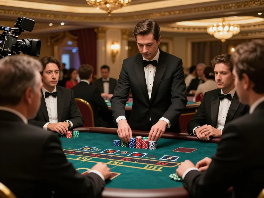 Players engaging in Baccarat at a live casino table showcasing the quality of rikvip.