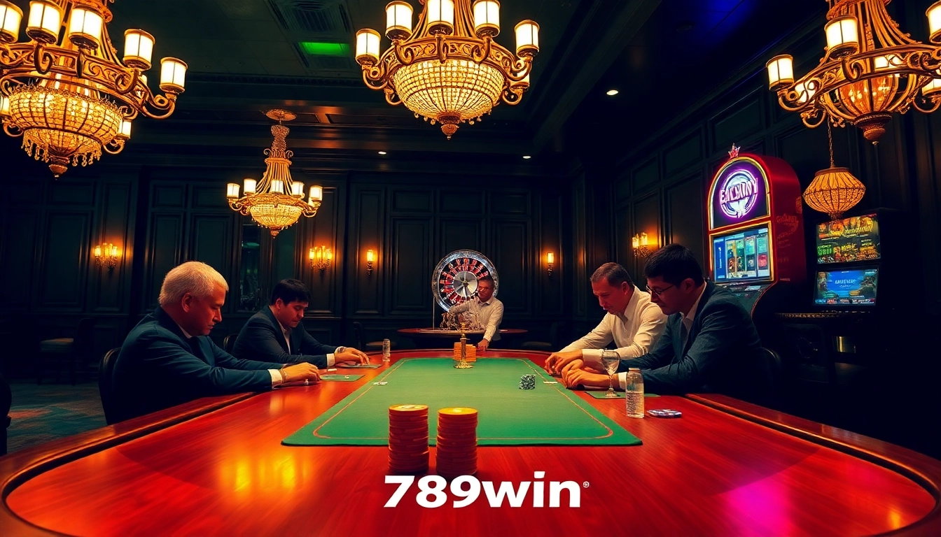 Experience the excitement of gambling at 789win with high-stakes poker and vibrant slot machines.