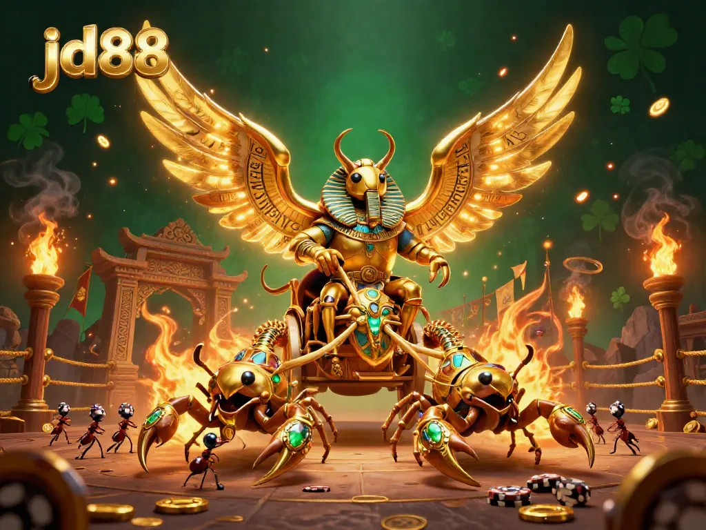 Experience the thrilling adventure of jd88 with gigantic characters and dynamic betting elements in a vibrant casino setting.