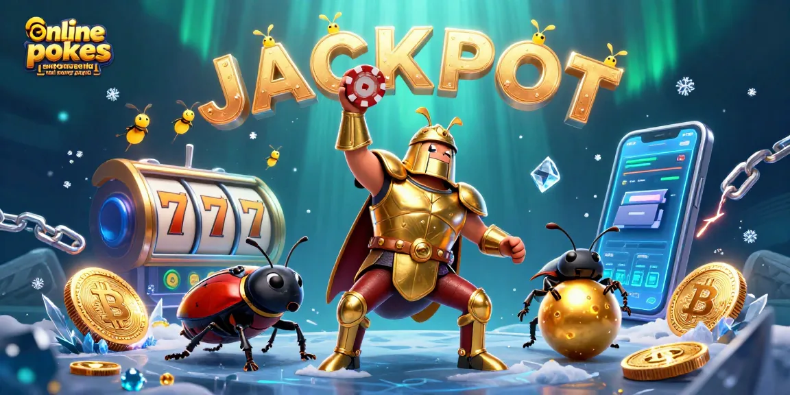 Win big with online pokies Australia real money PayID in this vibrant, animated casino scene.