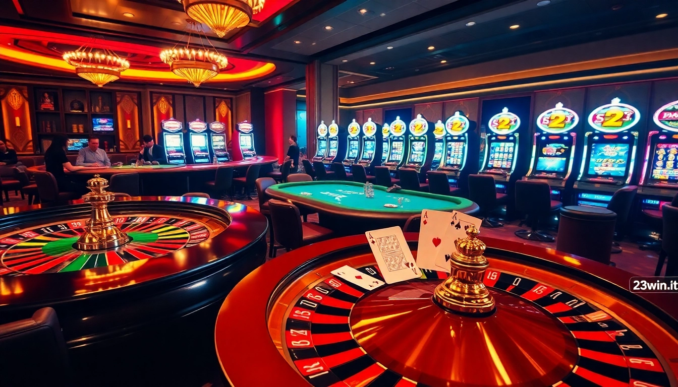Experience the thrill of gaming at 23win1.it.com with high-stakes poker and dazzling slots action.