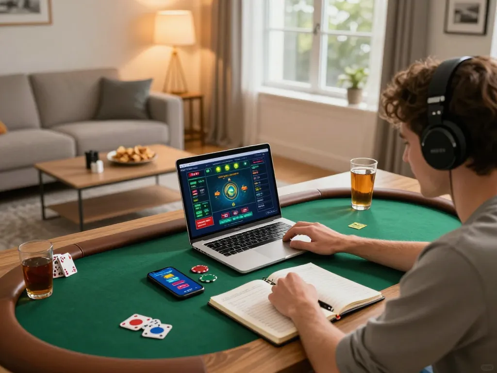 Exciting online poker gameplay at Nhà cái VN88 with strategy notes and engaging environment.