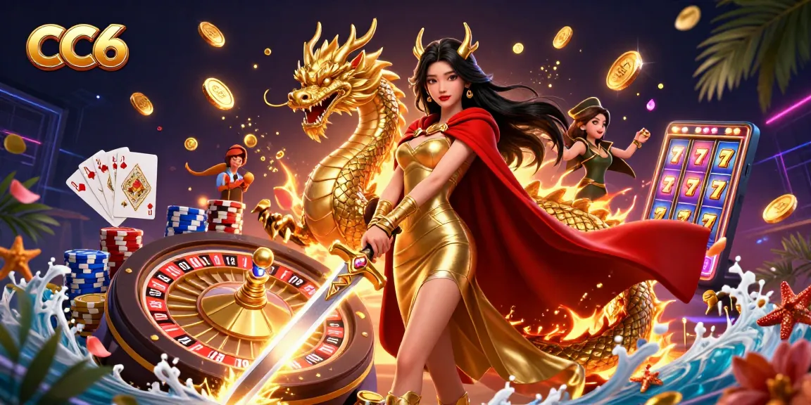 Bet on CC6 slots and casino games while enjoying immersive 3D experiences