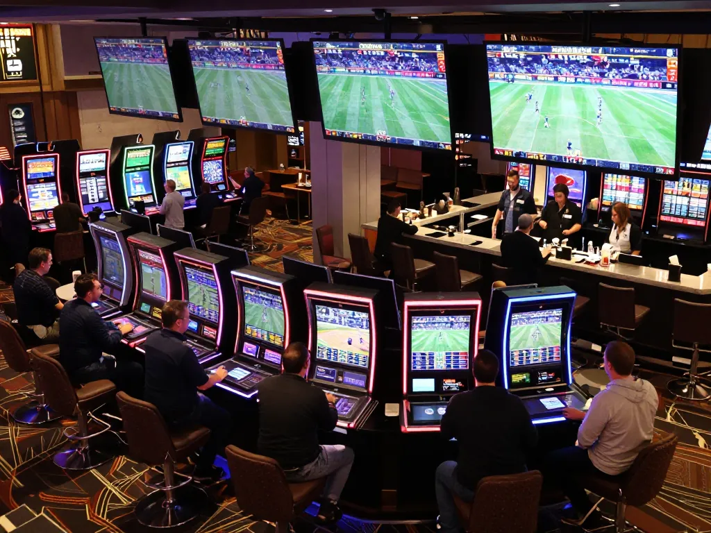 Place bets and enjoy games at OKFUN casino with dynamic sports betting atmosphere