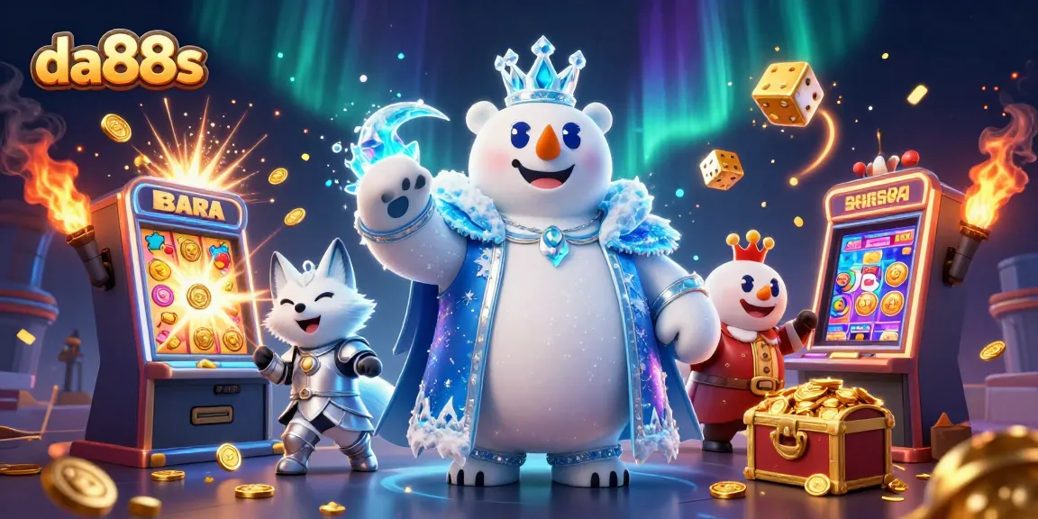 Engage with thrilling slots and jackpots at da88s, featuring vibrant casino elements and stunning visuals.