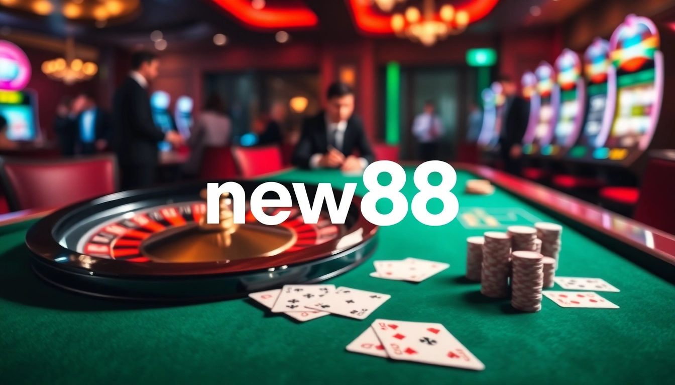 Play an exciting round of roulette at new88 casino, featuring vibrant tables and dynamic gameplay.