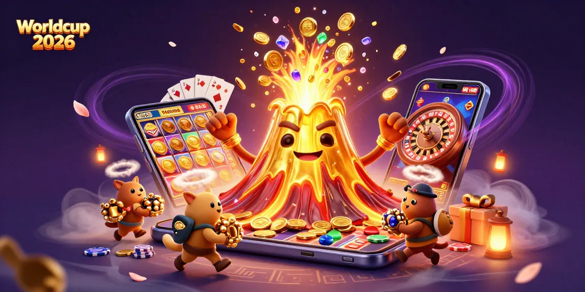 Engage with Worldcup 2026 through a vibrant casino scene featuring treasure and dynamic slots.